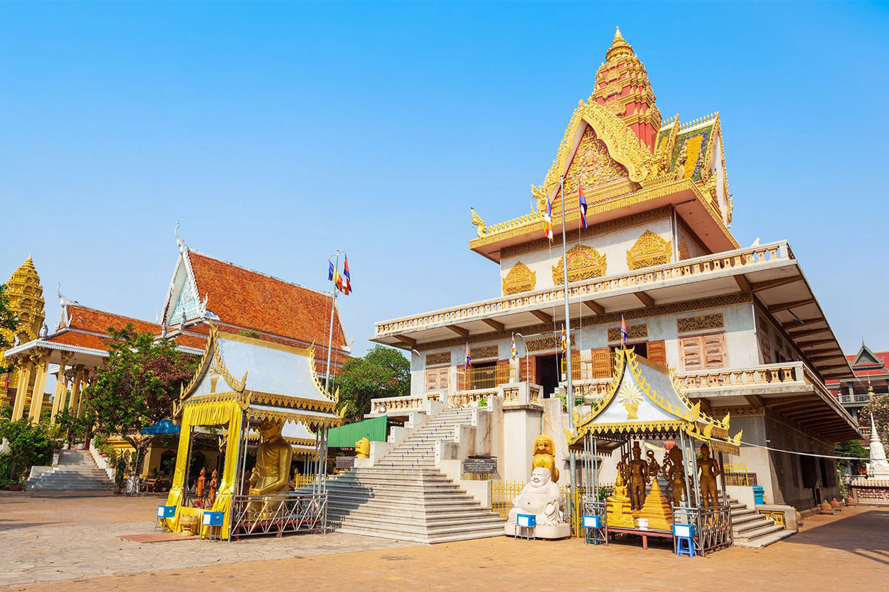 Pagoda-in-Phnom-Penh-Cambodia-capital-city